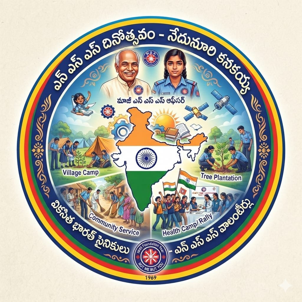 వికసిత భారత్  సైనికులు ఎన్ ఎస్ ఎస్ వాలంటీర్లు 